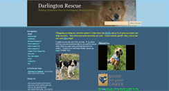 Desktop Screenshot of helpdarlingtonpets.com